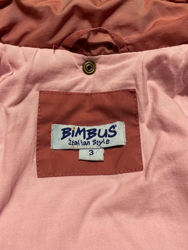 Giacca/ piumino  bimba 3 Anni Bimbus