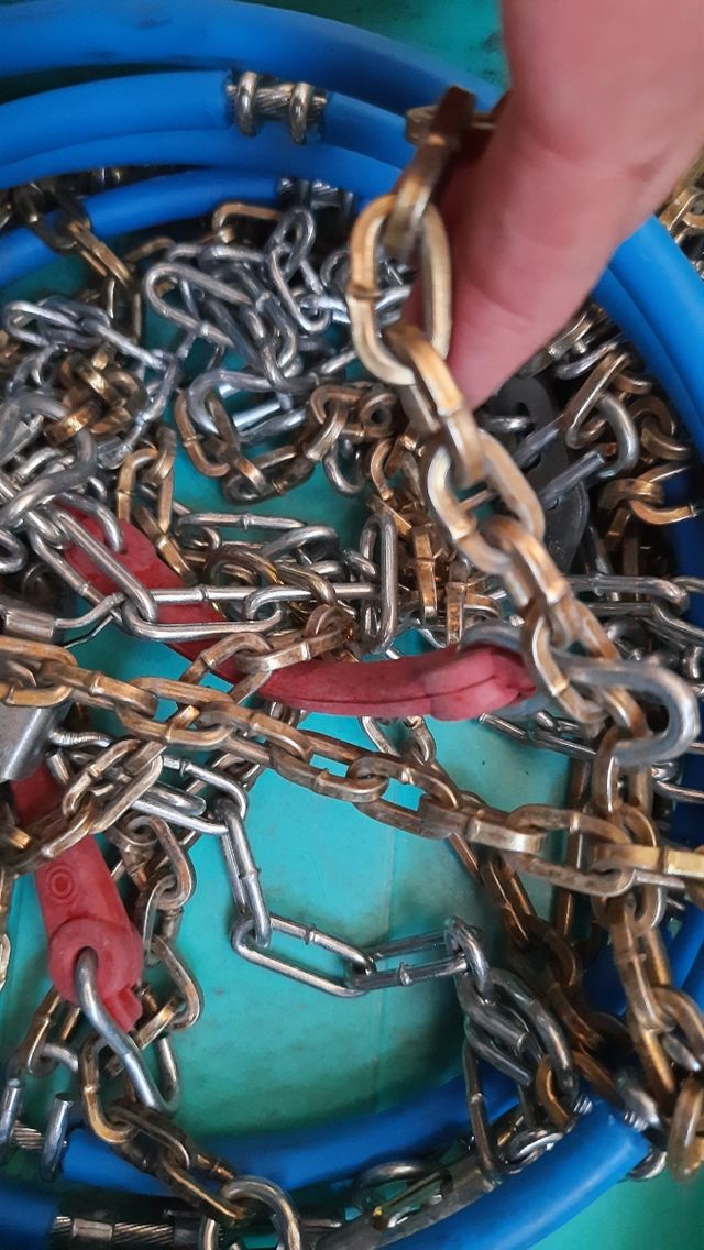 Cadenas para nieve, llanta 13, 14 y 15 pulgadas.