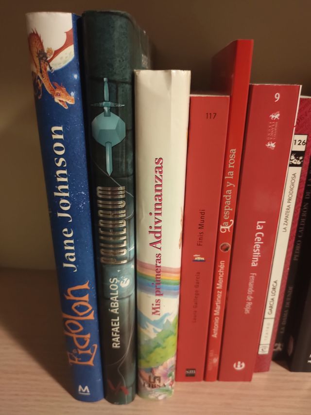 Libros de narrativa clásica y actual (3€ cada uno)