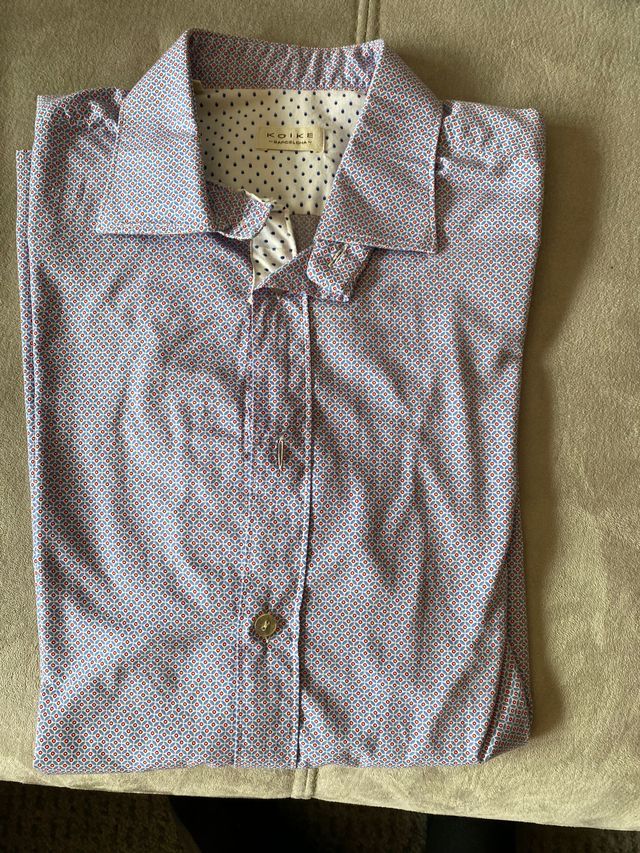 Camisa estampada Koike hombre