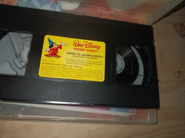 VHS Taron y el caldero mágico