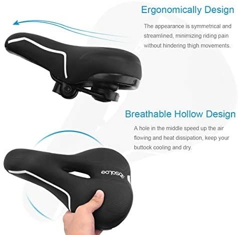 sillín bicicleta espuma viscoelástica