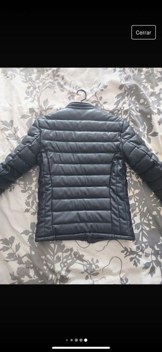 Cazadora piel Zara hombre de segunda mano por 30 EUR en Calabazanos en  WALLAPOP