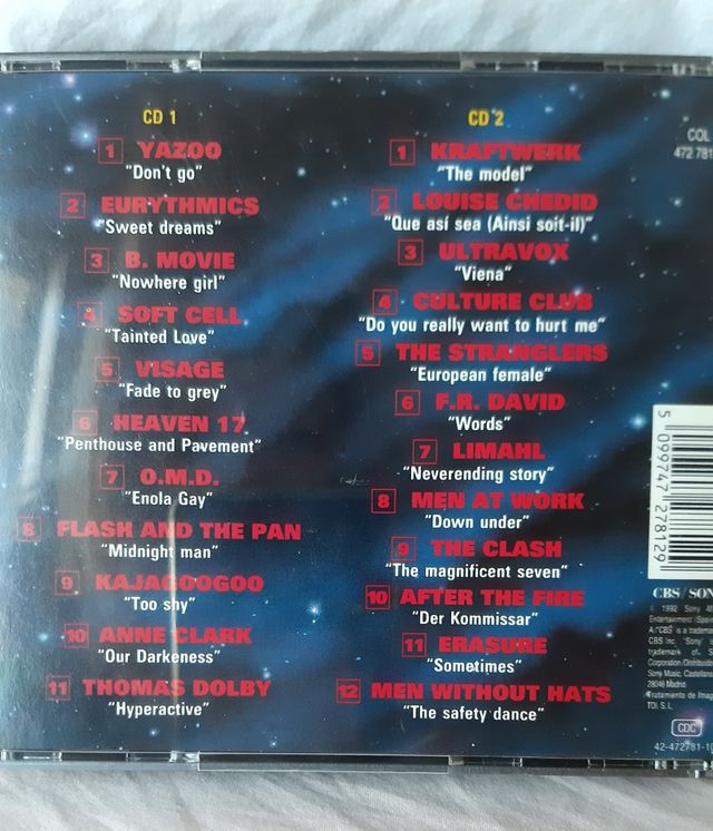 Lote 4 CD: estuche con 2, 3 y 4 CD