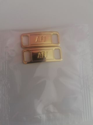 AF1 chapas para Air Force 1 de segunda mano por 5 EUR en Gandía en WALLAPOP