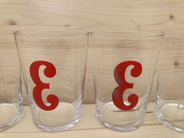 lotto di 6 bicchieri JB