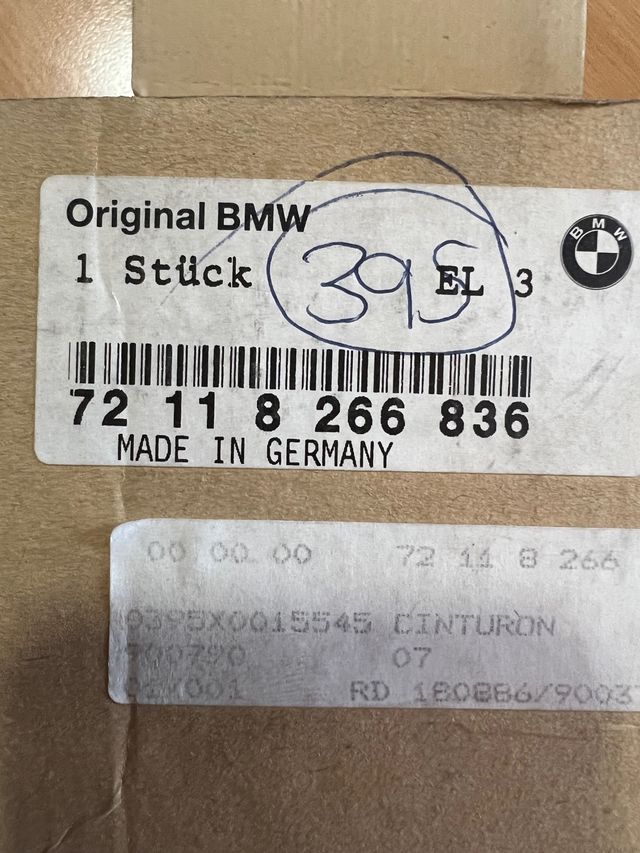 Cinturón BMW