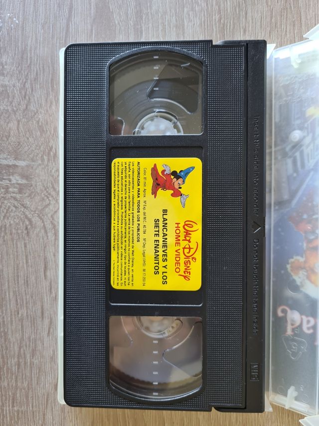 Blancanieves y los Siete Enanitos pelicula VHS