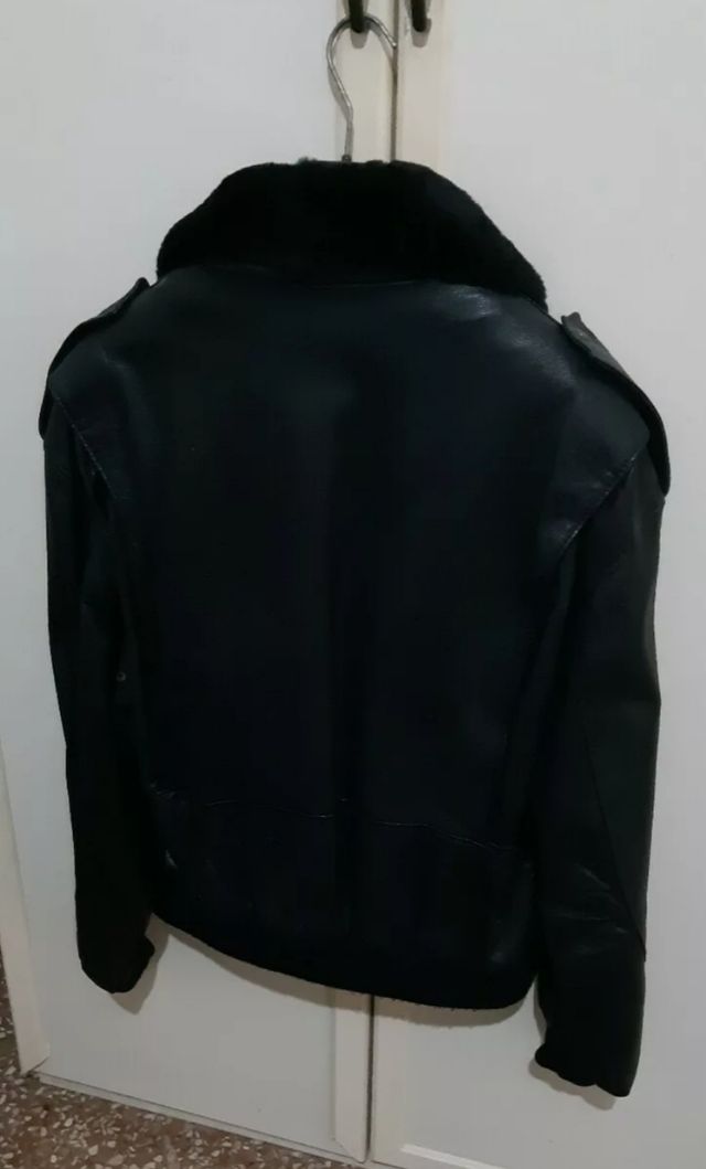 GIUBOTTO VERA PELLE UOMO MOD.AVIATORE TG.46