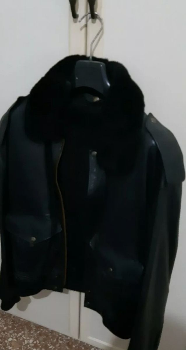GIUBOTTO VERA PELLE UOMO MOD.AVIATORE TG.46