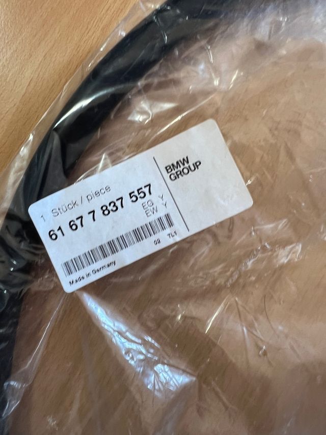 Tubo de agua de limpiafaros BMW