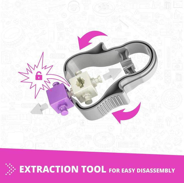 Juguete de Construir Master Rosa 20 en 1 de Engino