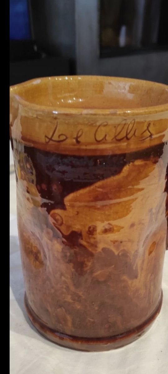 De Cillis maioliche del primo 900, portacandela vi