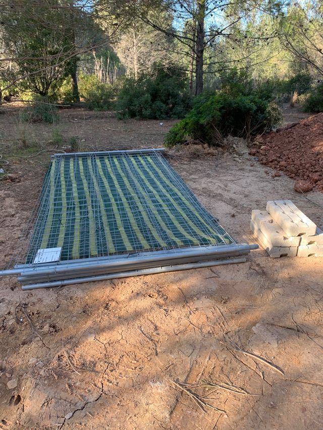 Vallas de obra usadas de segunda mano por 160 EUR en El Papiol en WALLAPOP