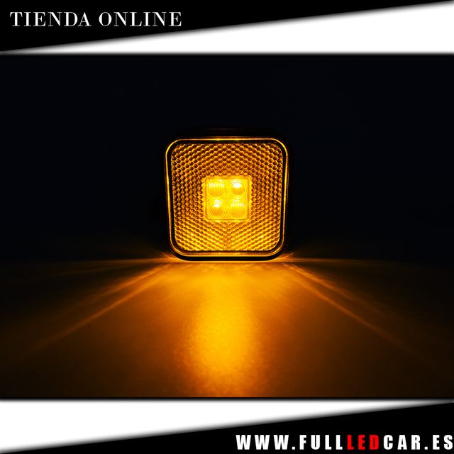 GALIBO LATERAL ÁMBAR LED NEÓN CATADIÓPTRICO 12-24V