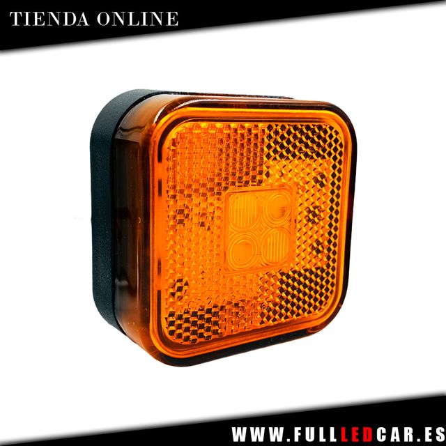 GALIBO LATERAL ÁMBAR LED NEÓN CATADIÓPTRICO 12-24V