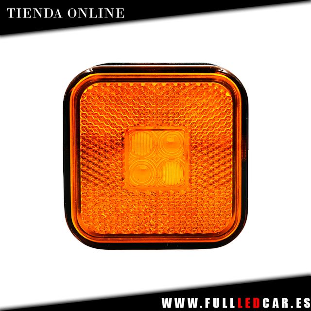 GALIBO LATERAL ÁMBAR LED NEÓN CATADIÓPTRICO 12-24V