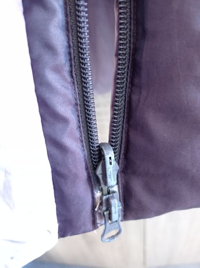 abrigo mujer color lila