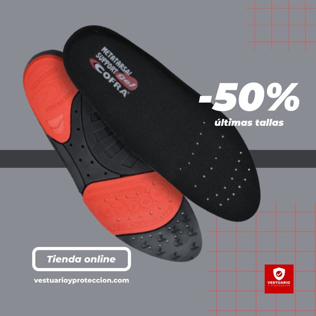 Plantilla de gel Cofra