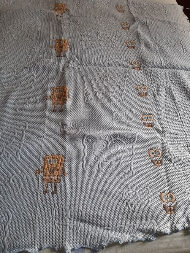 colcha cama Bob esponja 90-105