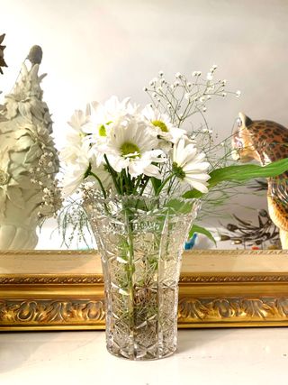 CRISTAL BOHEMIA TALLADO VINTAGE