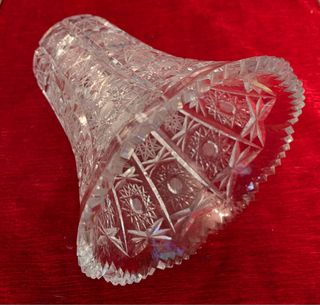 CRISTAL BOHEMIA TALLADO VINTAGE