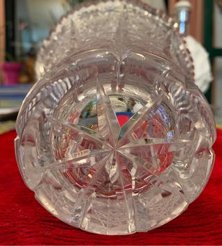 CRISTAL BOHEMIA TALLADO VINTAGE