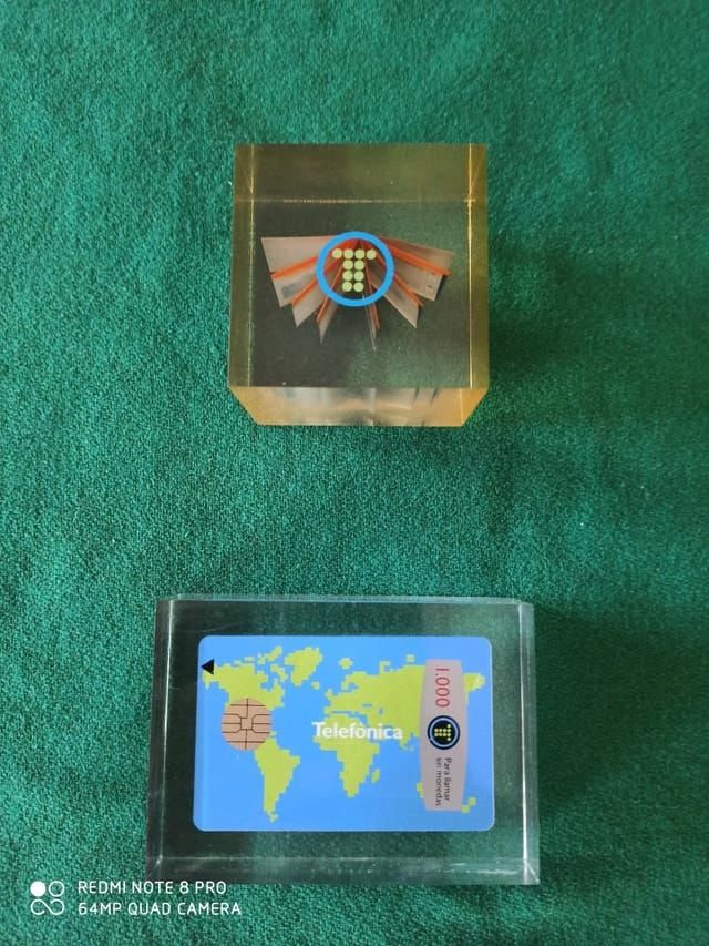 METACRILATOS TELEFÓNICA , CALCULADORA AGENDA y MÁS