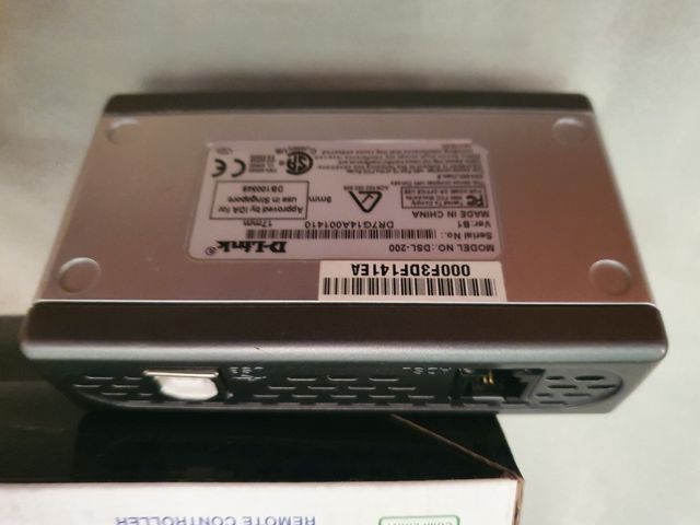 adsl fibra módem router d link 