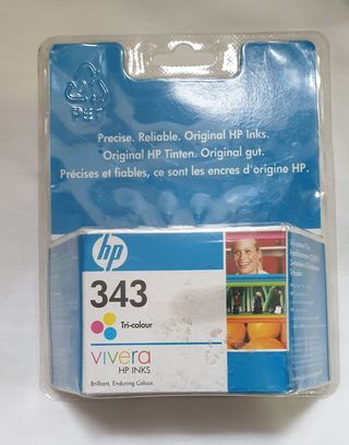 Lote 3 cartuchos tinta HP caducados de segunda mano por 3 EUR en Móstoles  en WALLAPOP