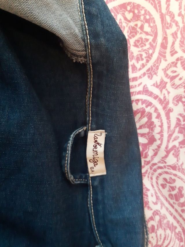 cazadora vaquera la Ormiga talla 6 años