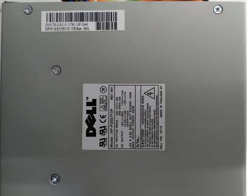 F.A. Dell 250W F.A. HP-P2507F3P (1E+115 HP-P2507F3 afbeelding 4