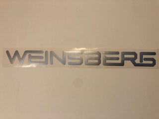 Weinsberg autocaravana adhesivo