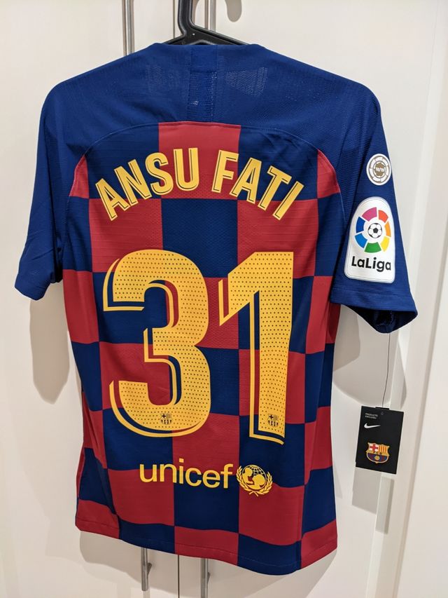 Camiseta FC Barcelona Ansu Fati Debut 30 Nike