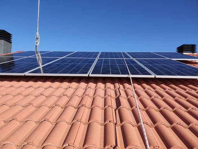 Instalacion solar fotovoltaica