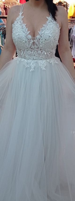 Vestido novia de segunda mano por 175 EUR en Santa Coloma de Gramenet en  WALLAPOP