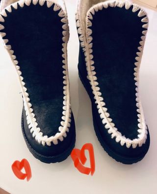 Botas esquimo estilo Mou 40 con cuña de segunda mano por 9,95 EUR en  Viladecans en WALLAPOP