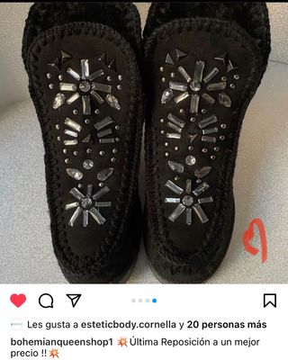 Botas con cuña estilo mou número 39 NUEVAS de segunda mano por 17,5 EUR en  Viladecans en WALLAPOP