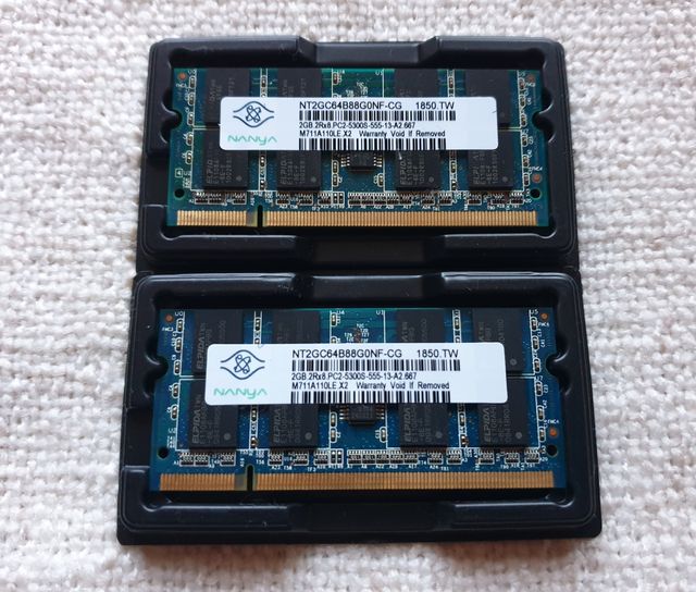 4GB Nanya Pareja 2 x 2GB DDR2 PC2-5300 667 MHz