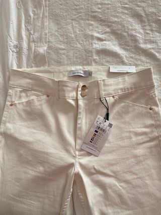 استنادا دراسة فيلسوف pantalon blanco encerado - clarebettison.com