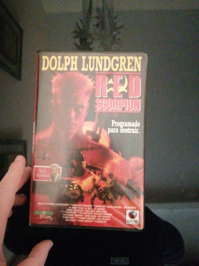 Red scorpion vhs