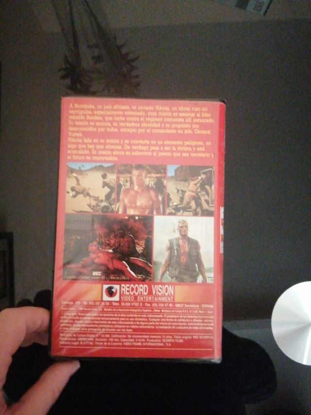 Red scorpion vhs