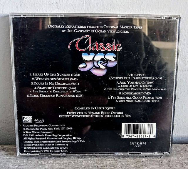 Yes. Classic.