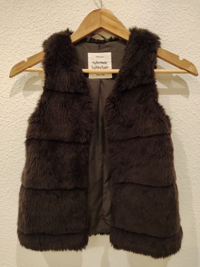 chaleco Zara niña