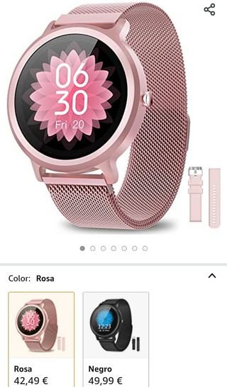NAIXUES Smartwatch Mujer Reloj Inteligente IP68 co de segunda mano por  33,95 EUR en Barcelona en WALLAPOP