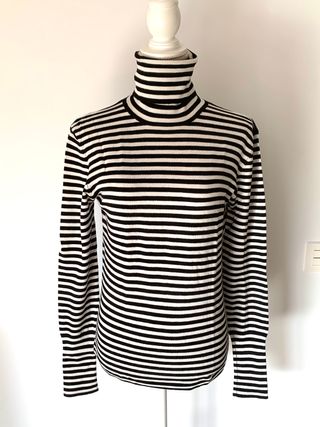 Jersey rayas cuello alto Zara de segunda mano por 12 EUR en Salamanca en  WALLAPOP