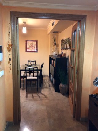 Puertas salón dobles de madera roble
