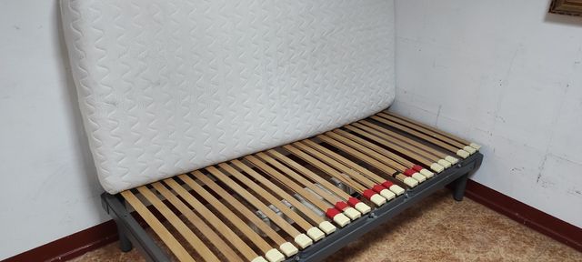 cama articulada eléctrica con colchón