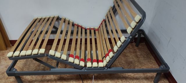 cama articulada eléctrica con colchón