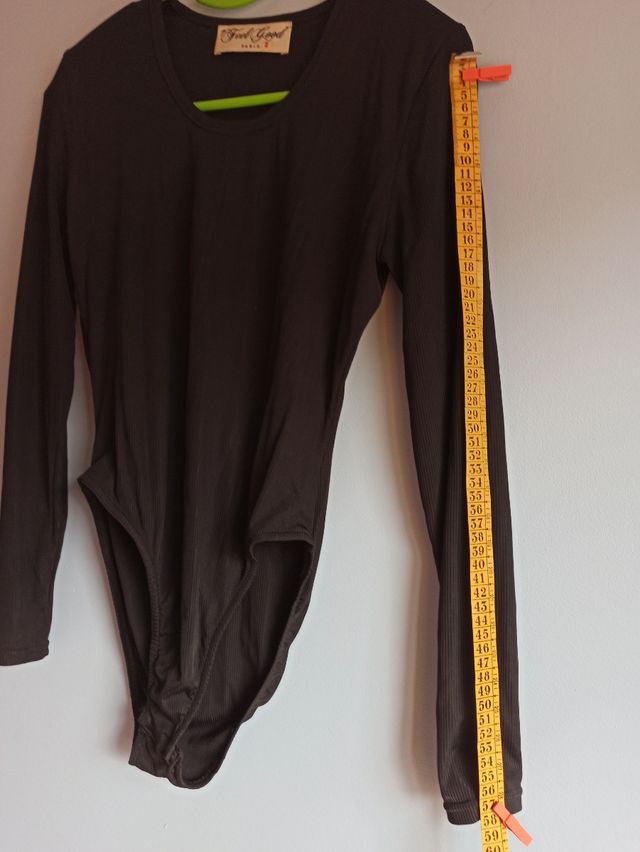 precioso bodie negro vestir marca Feel Good